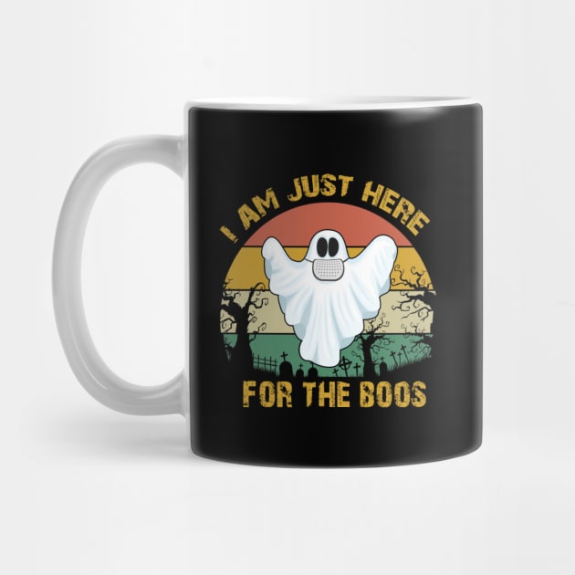 I am Just Here For The Boos Halloween by Family shirts